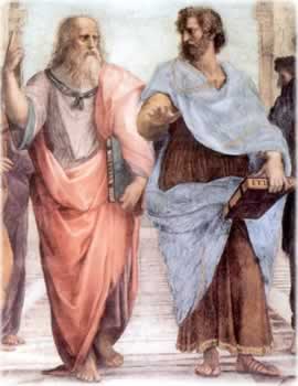 Platão e Aristóteles - Idéias divergentes sobre a arte